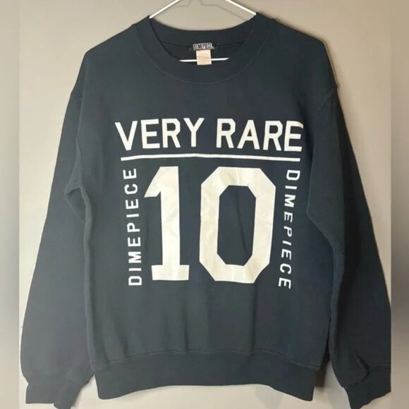 DXMEPIECE size small Dimepiece Black and White 'Very Rare' Crewneck Sweater - Picture 1 of 4